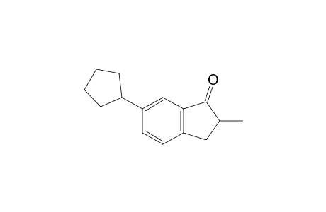 6-cyclopentyl-2-methyl-2,3-dihydro-1H-inden-1-one