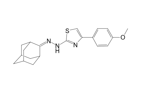 2-(2-Adamantanylidenehydrazinyl)-4-(4-methoxyphenyl)thiazole
