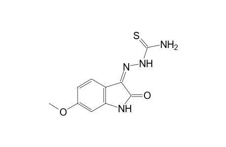6-methoxyindole-2,3-dione, 3-(3-thiosemicarbazone)