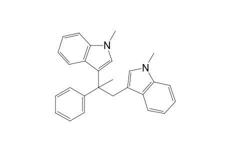 3,3'-(2-Phenylpropane-1,2-diyl)bis(1-methyl-1H-indole)