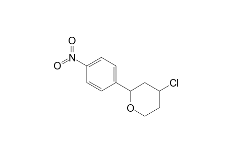 4-Chloro-2-(4-nitrophenyl)tetrahydro-2H-pyran