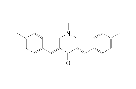 4-piperidinone, 1-methyl-3,5-bis[(4-methylphenyl)methylene]-, (3E,5E)-