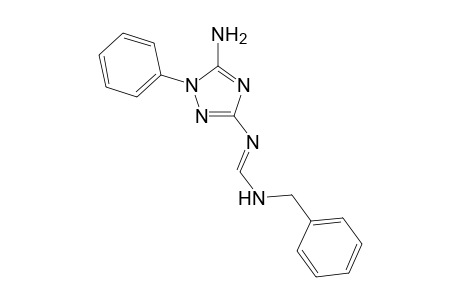 N'-(5-Amino-1-phenyl-1,2,4-triazol-3-yl)-N-benzylmethanimidamide