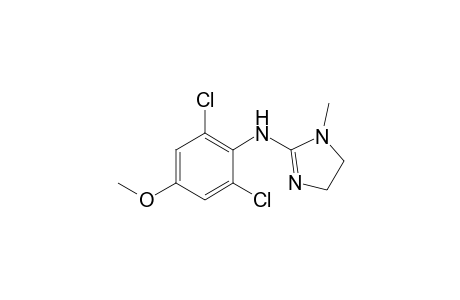 1H-Imidazol-2-amine, N-(2,6-dichloro-4-methoxyphenyl)-4,5-dihydro-1-methyl-