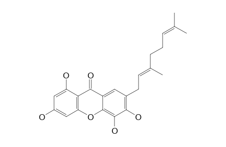 1,3,5,6-TETRAHYDROXY-7-GERANYL-XANTHONE