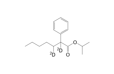 2,3-Dideuterio-2-phenyl-enanthic acid isopropyl ester