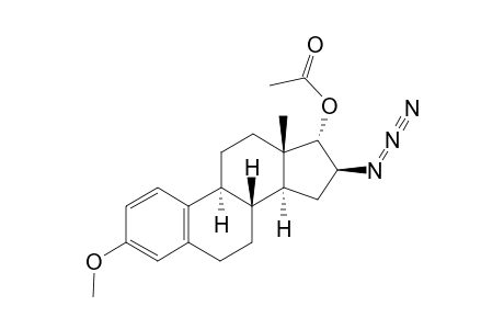 16-BETA-AZIDO-3-METHOXYESTRA-1,3,5(10)-TRIEN-17-ALPHA-YL-ACETAT