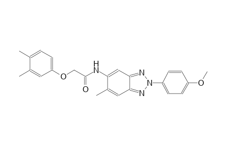 acetamide, 2-(3,4-dimethylphenoxy)-N-[2-(4-methoxyphenyl)-6-methyl-2H-1,2,3-benzotriazol-5-yl]-