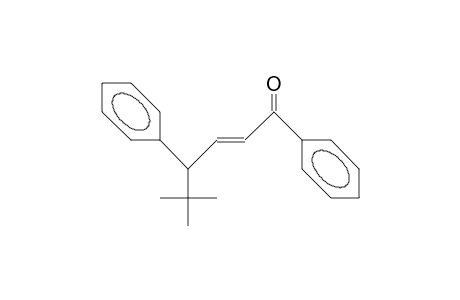 (E)-(4RS)-5,5-Dimethyl-1,4-diphenyl-hex-2-en-1-one