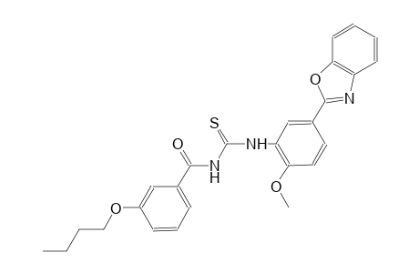 thiourea, N-[5-(2-benzoxazolyl)-2-methoxyphenyl]-N'-(3-butoxybenzoyl)-
