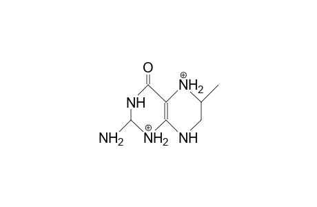 6-Methyl-5,6,7,8-tetrahydropterin dication