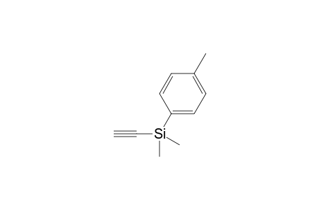 Dimethyl(4-methylphenyl)silylethyne