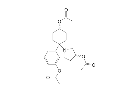 3-MeO-PCPy-M (demethyl-di-HO-) 3AC