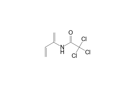 Acetamide,2,2,2-trichloro-N-(1-methylene-2-propenyl)-
