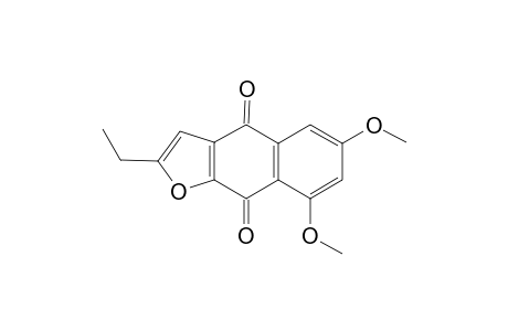 2-Ethyl-6,8-dimethoxy-benzo[f]benzofuran-4,9-dione