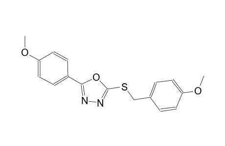 2-[(4-methoxybenzyl)sulfanyl]-5-(4-methoxyphenyl)-1,3,4-oxadiazole