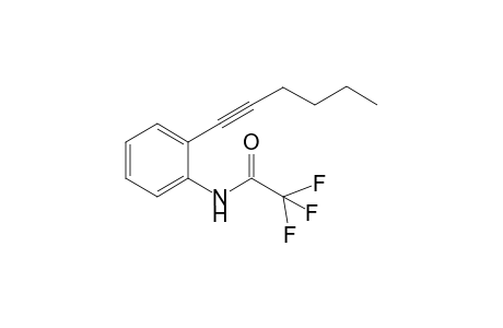 2-(Hex-1-ynyl)trifluoroacetanilide