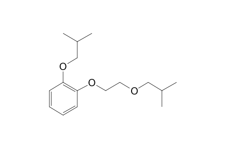 2-(2-Hydroxyethoxy)phenol, di(2-methylpropyl) ether