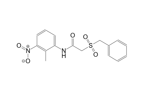 2-(benzylsulfonyl)-N-(2-methyl-3-nitrophenyl)acetamide