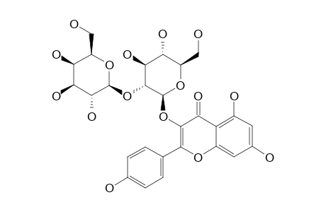 KAEMPFEROL-3-O-BETA-D-GALACTOPYRANOSYL-(1->2)-BETA-D-GLUCOPYRANOSIDE
