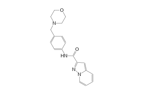 pyrazolo[1,5-a]pyridine-2-carboxamide, N-[4-(4-morpholinylmethyl)phenyl]-