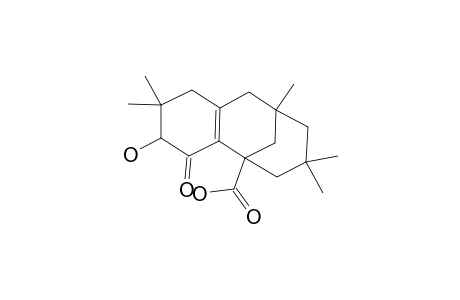 1-Carboxy-diisophor-2(7)-en-4-ol-3-one