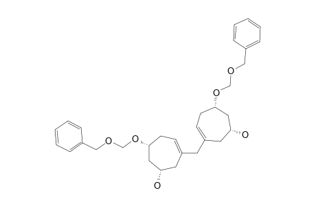 MESO-(1R,1'S,6R,6'S)-3,3'-METHYLENEBIS-[6-[(BENZYLOXY)-METHOXY]-CYCLOHEPT-3-EN-1-OL