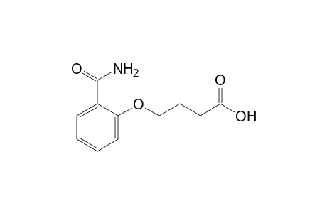 4-(2-carbamoylphenoxy)butanoic acid