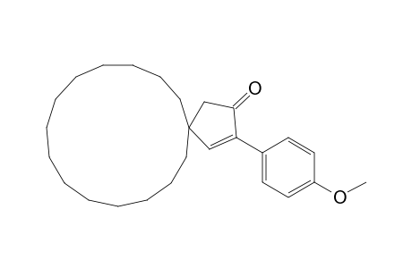 3-(4-Methoxyphenyl)spiro[4,14]nonadec-3-en-2-one