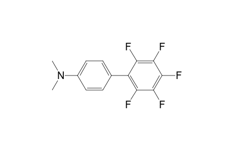 Dimethyl-[4-(2,3,4,5,6-pentafluorophenyl)phenyl]amine