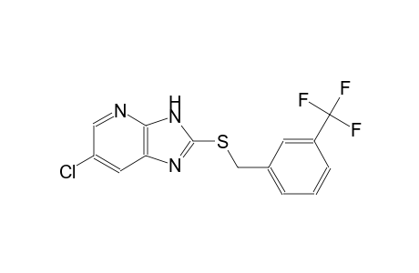 6-chloro-2-{[3-(trifluoromethyl)benzyl]sulfanyl}-3H-imidazo[4,5-b]pyridine