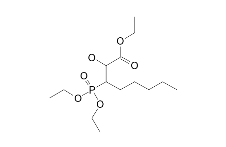 ETHYL-3-(DIETHOXYPHOSPHOYL)-2-HYDROXY-OCTANOATE