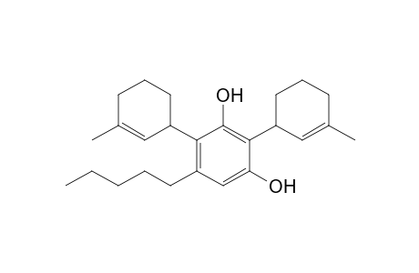 2,4-Bis(3-methyl-2-cyclohexen-1-yl)olivetol
