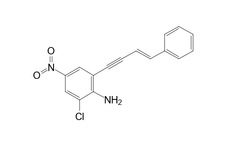 2-Chloro-4-nitro-6-[(3E)-4-phenylbut-3-en-1-ynyl]aniline