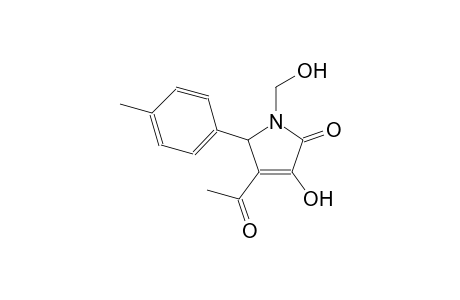 4-acetyl-3-hydroxy-1-(hydroxymethyl)-5-(4-methylphenyl)-1,5-dihydro-2H-pyrrol-2-one