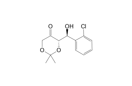 (S)-4-[(S)-(2-Chloro-phenyl)-hydroxy-methyl]-2,2-dimethyl-[1,3]dioxan-5-one