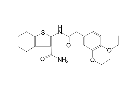 benzo[b]thiophene-3-carboxamide, 2-[[(3,4-diethoxyphenyl)acetyl]amino]-4,5,6,7-tetrahydro-