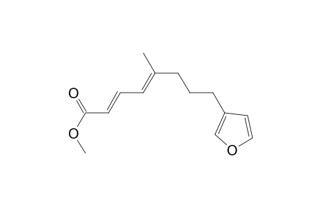 (2E,4E)-8-(3-furanyl)-5-methylocta-2,4-dienoic acid methyl ester