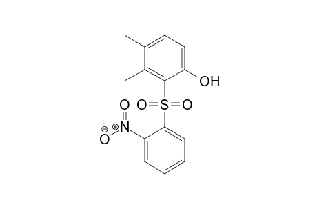3,4-Dimethyl-2-((2-nitrophenyl)sulfonyl)phenol