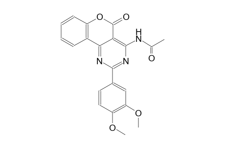N-[2-(3,4-dimethoxyphenyl)-5-oxo-5H-chromeno[4,3-d]pyrimidin-4-yl]acetamide