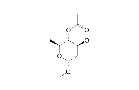METHYL-4-O-ACETYL-2,6-DIDEOXY-ALPHA-D-ARABINO-HEXOPYRANOSIDE