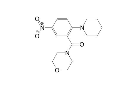 4-[5-nitro-2-(1-piperidinyl)benzoyl]morpholine