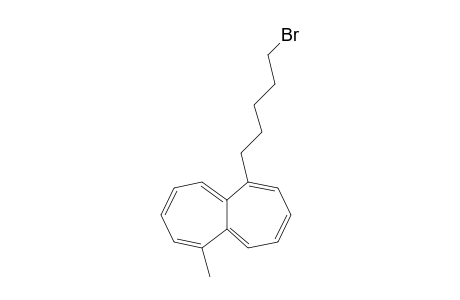 1-(5-bromanylpentyl)-6-methyl-heptalene