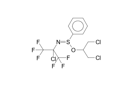 1,3-DICHLORO-2-PROPYL N-(ALPHA-CHLOROPERFLUOROISOPROPYL)PHENYLIMINOSULPHINATE