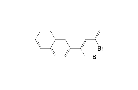 (Z)-2-(1,4-Dibromopenta-2,4-dien-2-yl)naphthalene
