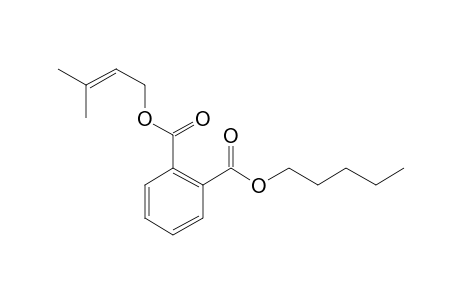 Phthalic acid, 3-methylbut-2-en-1-yl pentyl ester