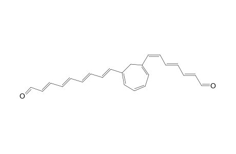 2,4,6,8-Nonatetraenal, 9-[6-(7-oxo-1,3,5-heptatrienyl)-1,3,5-cycloheptatrien-1-yl]-, (all-E)-