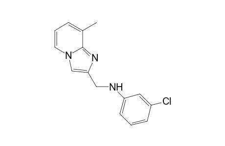 3-Chloro-N-[(8-methylimidazo[1,2-a]pyridin-2-yl)methyl]aniline