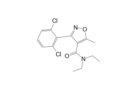 3-(2,6-dichlorophenyl)-N,N-diethyl-5-methyl-4-isoxazolecarboxamide