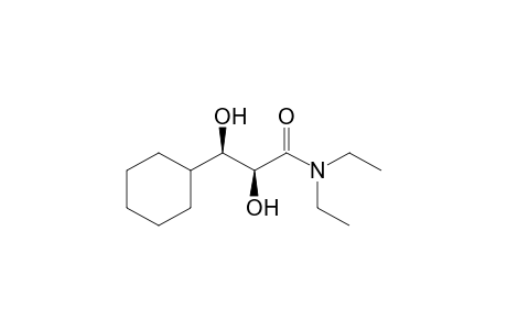 (2S*,3R*)-3-Cyclohexyl-N,N-diethyl-2,3-dihydroxypropanamide